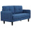 Joolihome 2 Seater Sofa Fabric Sofa Couch with Thicken Cushions, Comfy Sofa 3