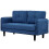 Joolihome 2 Seater Sofa Fabric Sofa Couch with Thicken Cushions, Comfy Sofa 5