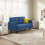 Joolihome 2 Seater Sofa Fabric Sofa Couch with Thicken Cushions, Comfy Sofa 8