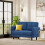 Joolihome 2 Seater Sofa Fabric Sofa Couch with Thicken Cushions, Comfy Sofa 11