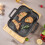 Living And Home Cast Iron Griddle Pan with Pour Spout 3