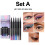 (A) 5pcs/set Smudge-proof Colourful Liquid Eyeliner 1