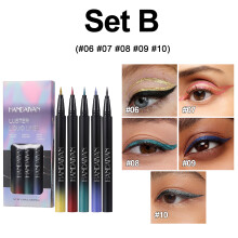 (B) 5pcs/set Smudge-proof Colourful Liquid Eyeliner
