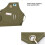 Gardening canvas apron black overalls 8