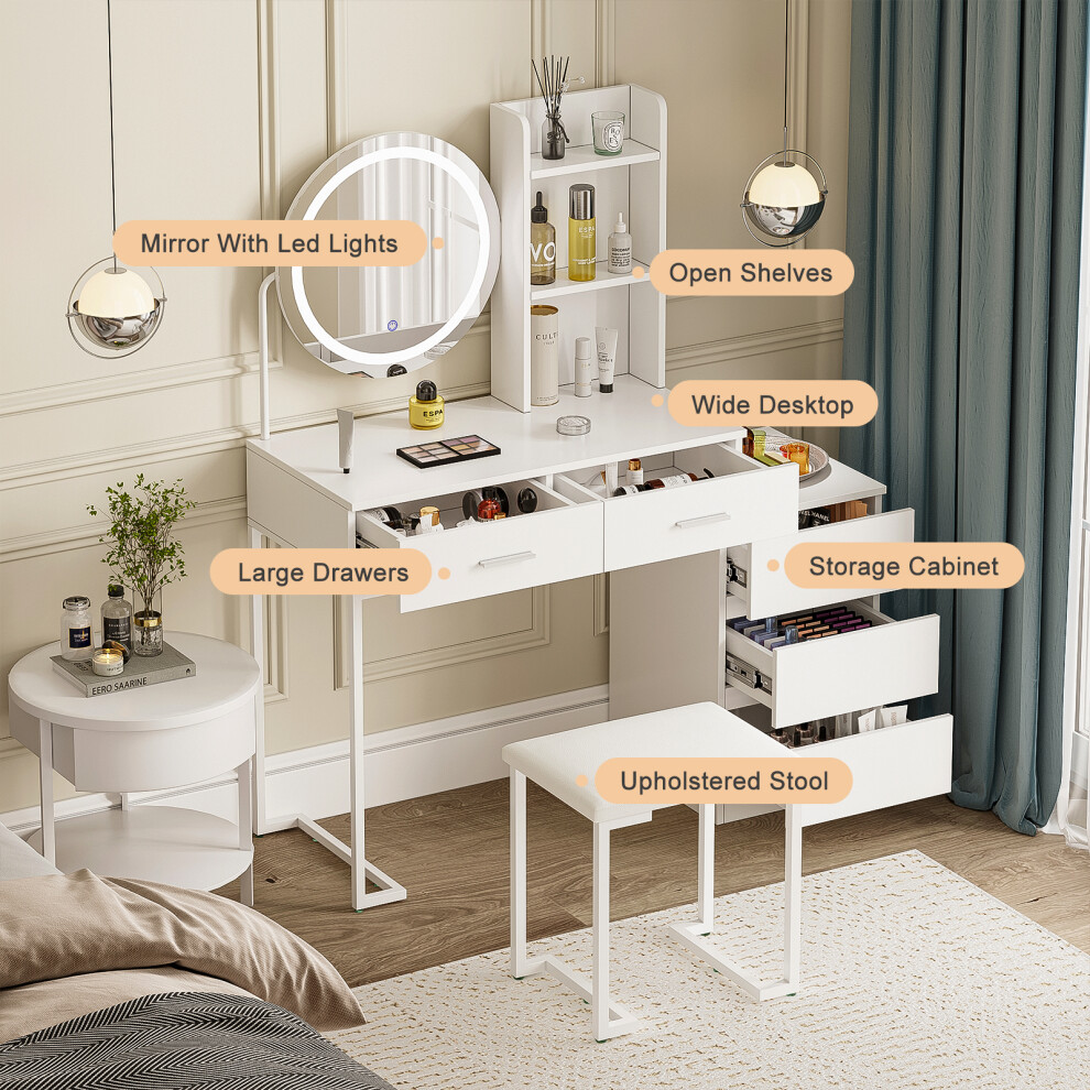 Modern vanity table sales