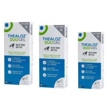 90x Thealoz Duo Gel Dry Eye Lubricant Single Dose 0.4g ( 3x 30 Pack)