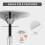 Adjustable Height Reinforced Rotating Dance Fitness Pole 4