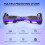RCB RCB Hoverboard, 6.5 Inch Two Wheel Hoverboard with Bluetooth Speaker 2