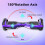 RCB RCB Hoverboard, 6.5 Inch Two Wheel Hoverboard with Bluetooth Speaker 5