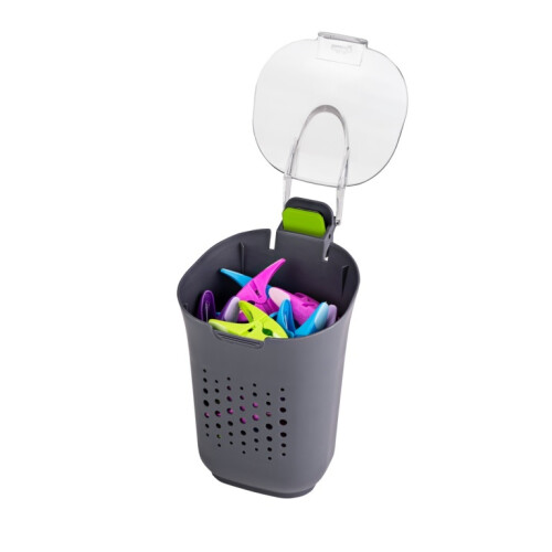 Minky Minky SureGrip Peg Pod Washing 24 Pegs Laundry Storage Solution Pastel 1