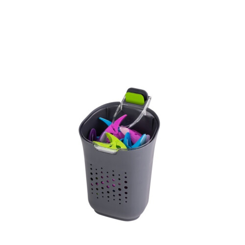 Minky Minky SureGrip Peg Pod Washing 24 Pegs Laundry Storage Solution Pastel 2