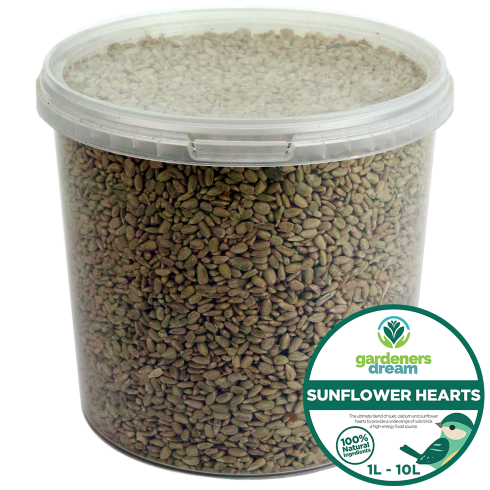 GardenersDream Sunflower Hearts - Kernels Premium Seed Bakery Wild Bird Food