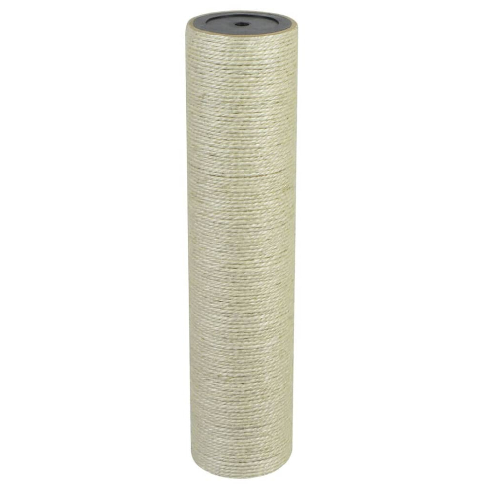 Vidaxl (8 X 35 Cm) Cat Scratching Post Beige Kitten Scratch Pole Stand Tree Multi Sizes