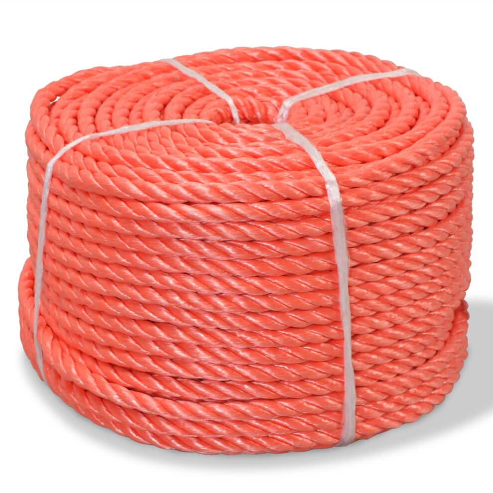 Vidaxl (250 M/ 10 Mm) Twisted Rope Garden Workshop Line Work Rope Boat Rope Polypropylene