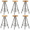 VidaXL (7 piece) vidaXL Bar Set Dining Room Kitchen Dining Table and Chairs Solid Mango Wood 7