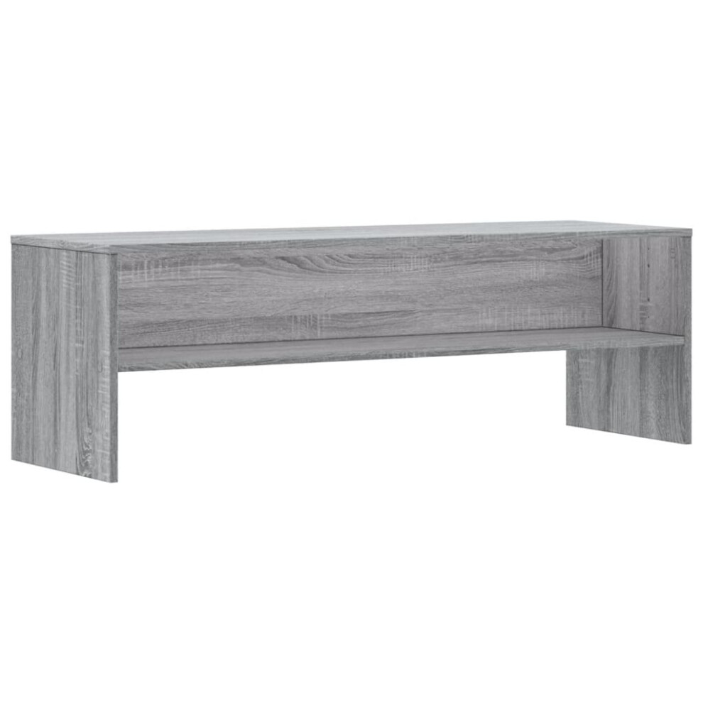 VIDAXL TV Cabinet Engineered Wood Grey 120x40x40 cm - Image 2