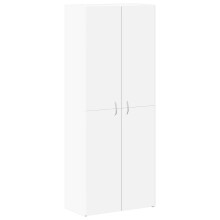 (white) vidaXL Office Cabinet Filing Folder Organiser Storage Cabinet Engineered Wood
