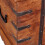 VidaXL (1 pcs) vidaXL Storage Chest Wooden Trunk Coffee Side Table Storage Box Solid Wood 3