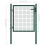 VidaXL vidaXL Zauntor Stahl 100x75 cm Grün 5