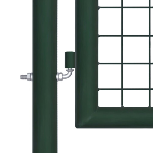 VidaXL vidaXL Zauntor Stahl 100x175 cm Grün 2