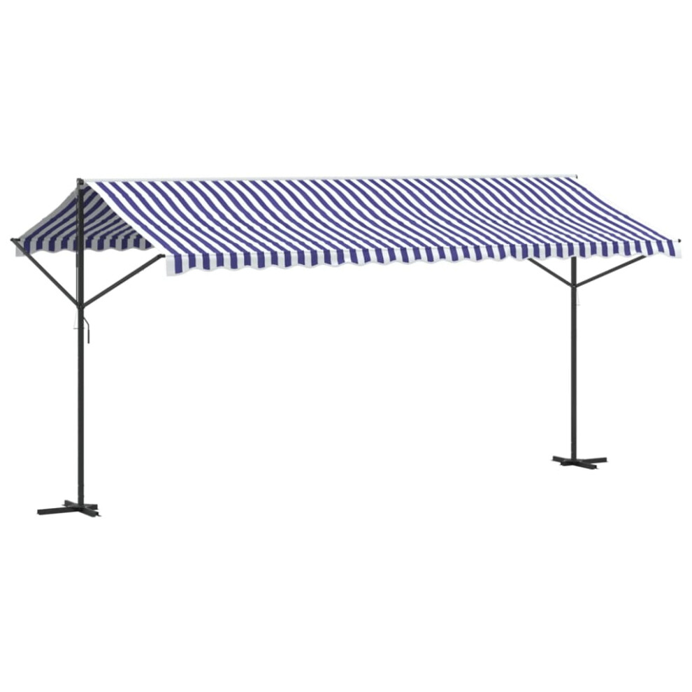 Vidaxl (5 X 3 M) Free Standing Awning Canopy Garden Canopy Sunshade Outdoor Shelter