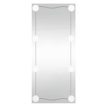 (30 x 80 cm) vidaXL Wall Mirror Makeup Mirror Hanging Mirror Glass Rectangle Cosmetic Mirror