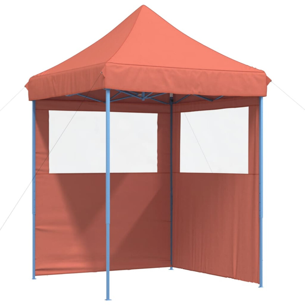 Photos - Garden & Outdoor Decoration VidaXL   Professional Folding Party Tent Outdoor Canopy Garden Pavilion Steel (terracotta)