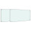 VidaXL (white, 80 x 60 cm) vidaXL Kitchen Backsplash Wall Tile Panel Kitchen Back Wall Tempered Glass 2