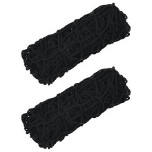 (black, 2 x 1.2 m) vidaXL Hay Nets Livestock Feeders Horse Pony Cattle Feeding Bale Feeder PP