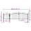 VidaXL vidaXL Gartentor Woerden Stahl 1,75 x 4 m Schwarz 4