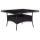 VidaXL (black) vidaXL Solid Acacia Wood Outdoor Garden Dining Table Poly Rattan Multi Colours 1