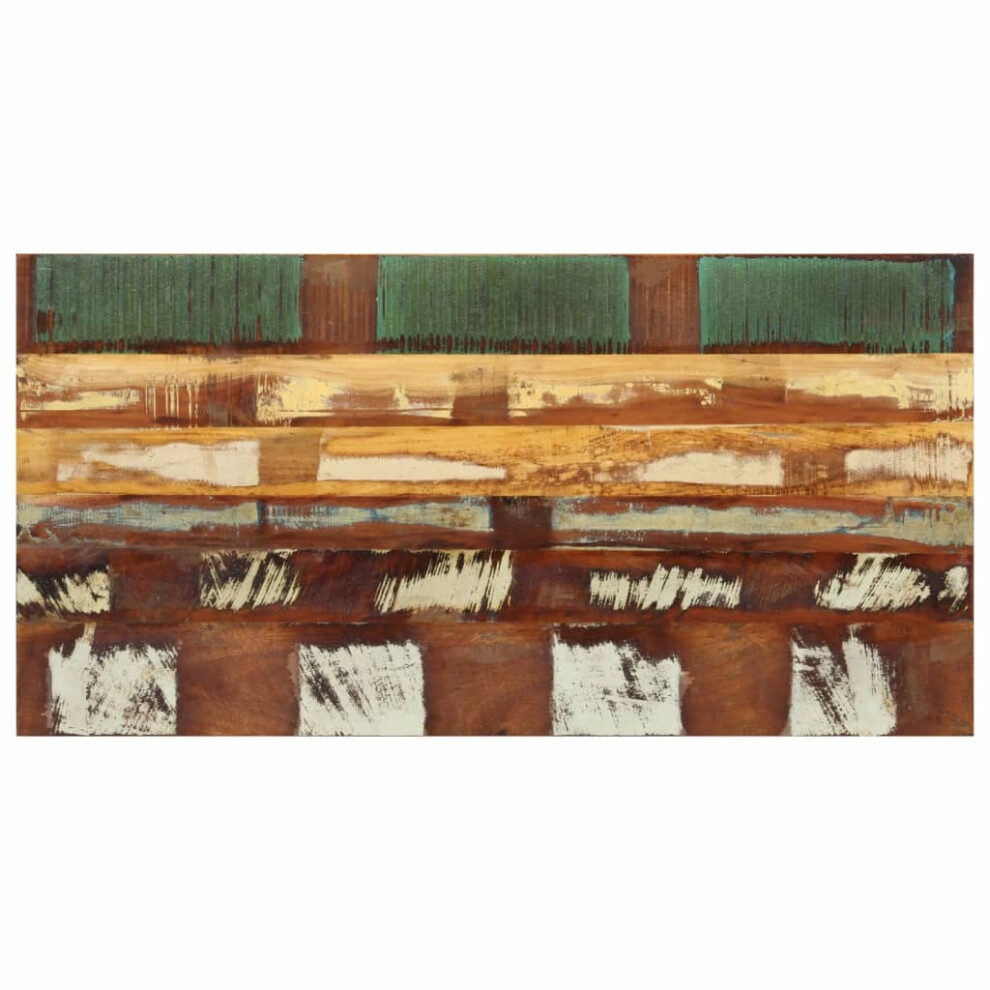 VIDAXL Table Top - Solid Reclaimed Wood - 120x60 cm - Image 2