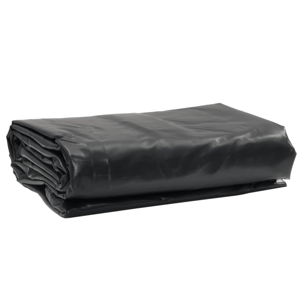 (black, 1.5 x 2.5 m) vidaXL Tarpaulin Cover Ground Sheet Outdoor Waterproof Camping Tarp Cover