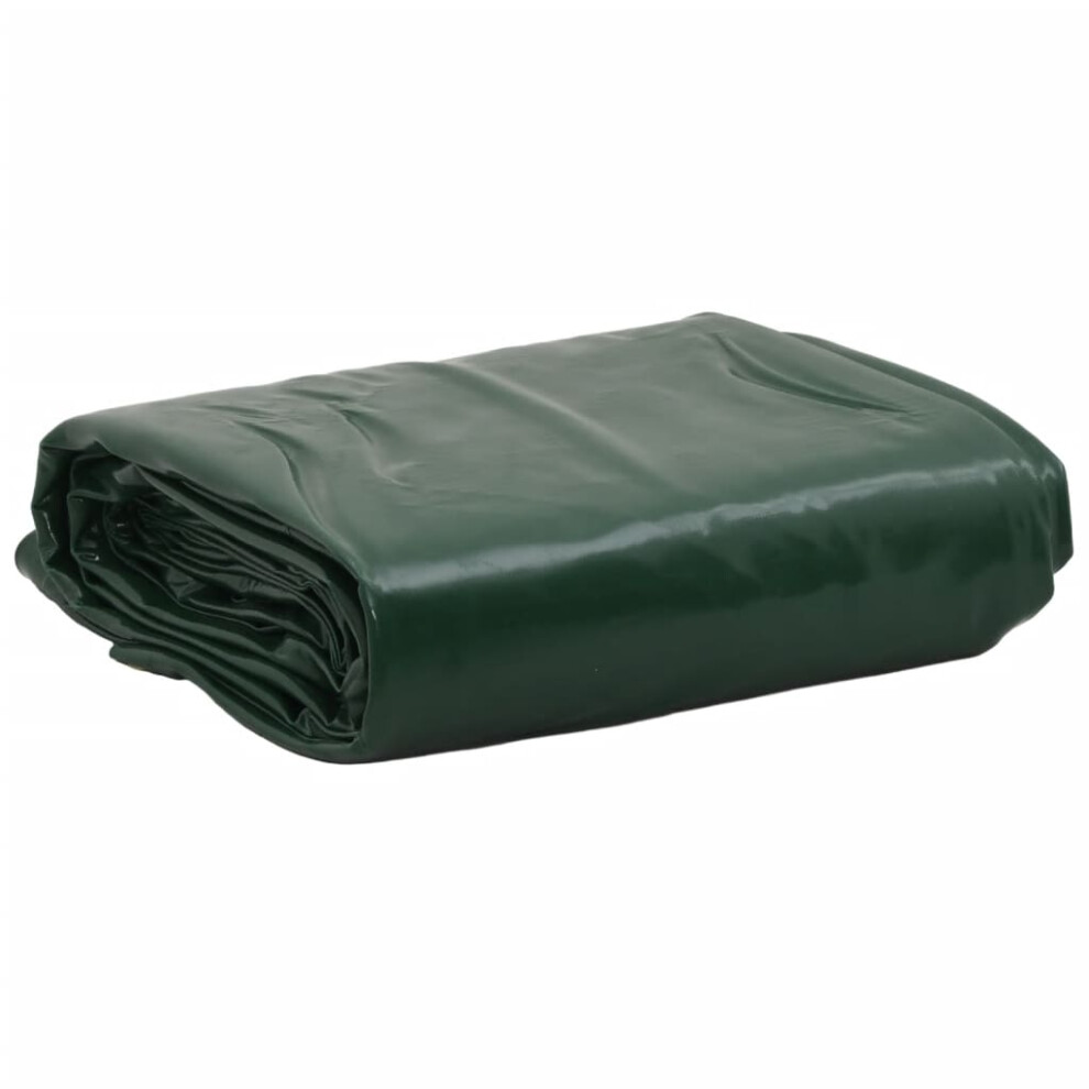 (green, 2.6 m) vidaXL Tarpaulin Cover Ground Sheet Outdoor Waterproof Camping Tarp Cover