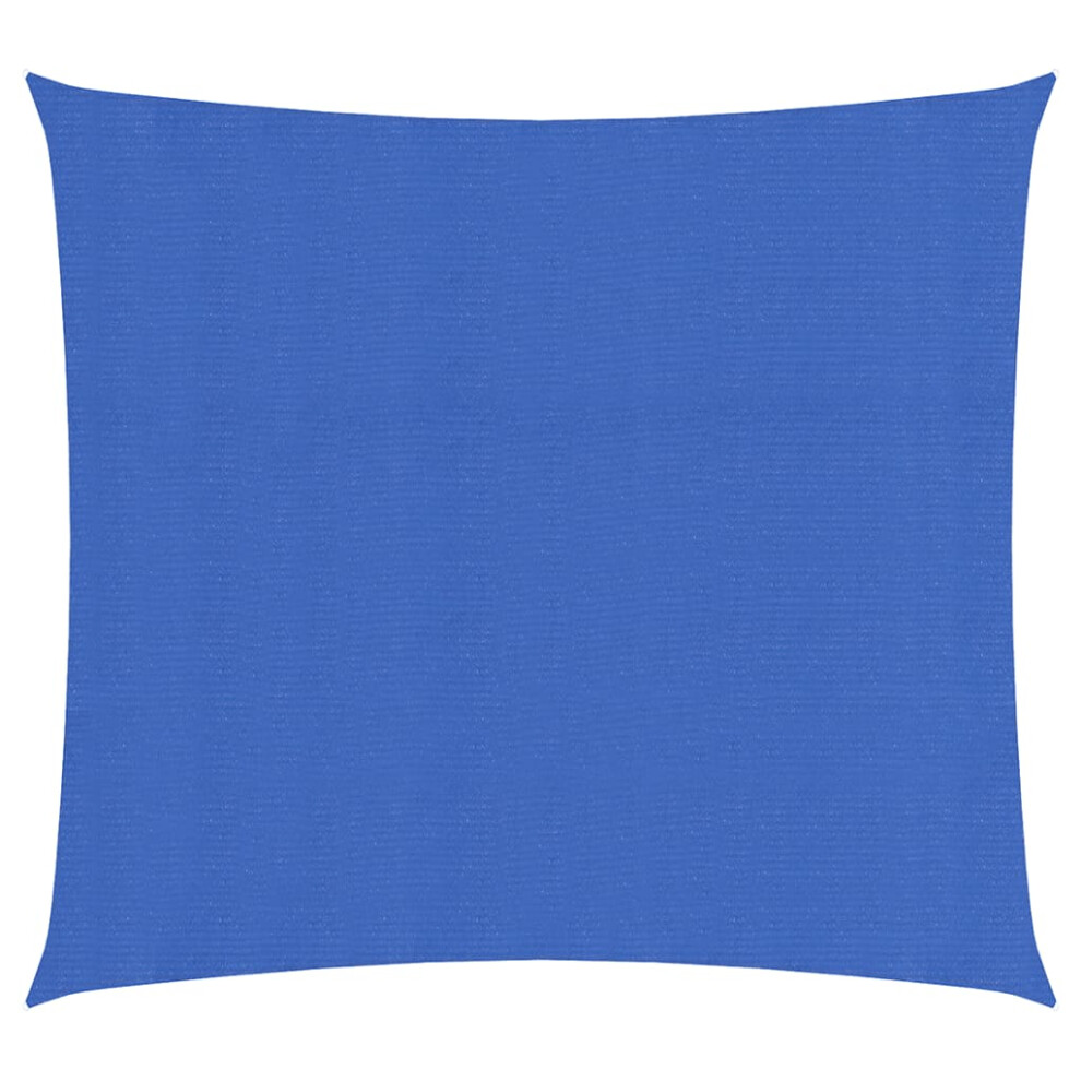 Vidaxl (Blue, 4 X 4 M) Sunshade Sail 160 G/M² Hdpe Patio Sunscreen Outdoor Canopy Party Tent