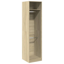 (sonoma oak, 50 x 50 x 200 cm/ 1 shelf piece) vidaXL Wardrobe Clothing Storage Hanger Clothes Cabinet Closet Engineered Wood
