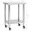VidaXL (60 x 45 x 85 cm) vidaXL Kitchen Work Table with Wheels Home Gastronomy Workable Multi Sizes 7
