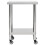 VidaXL (60 x 45 x 85 cm) vidaXL Kitchen Work Table with Wheels Home Gastronomy Workable Multi Sizes 3