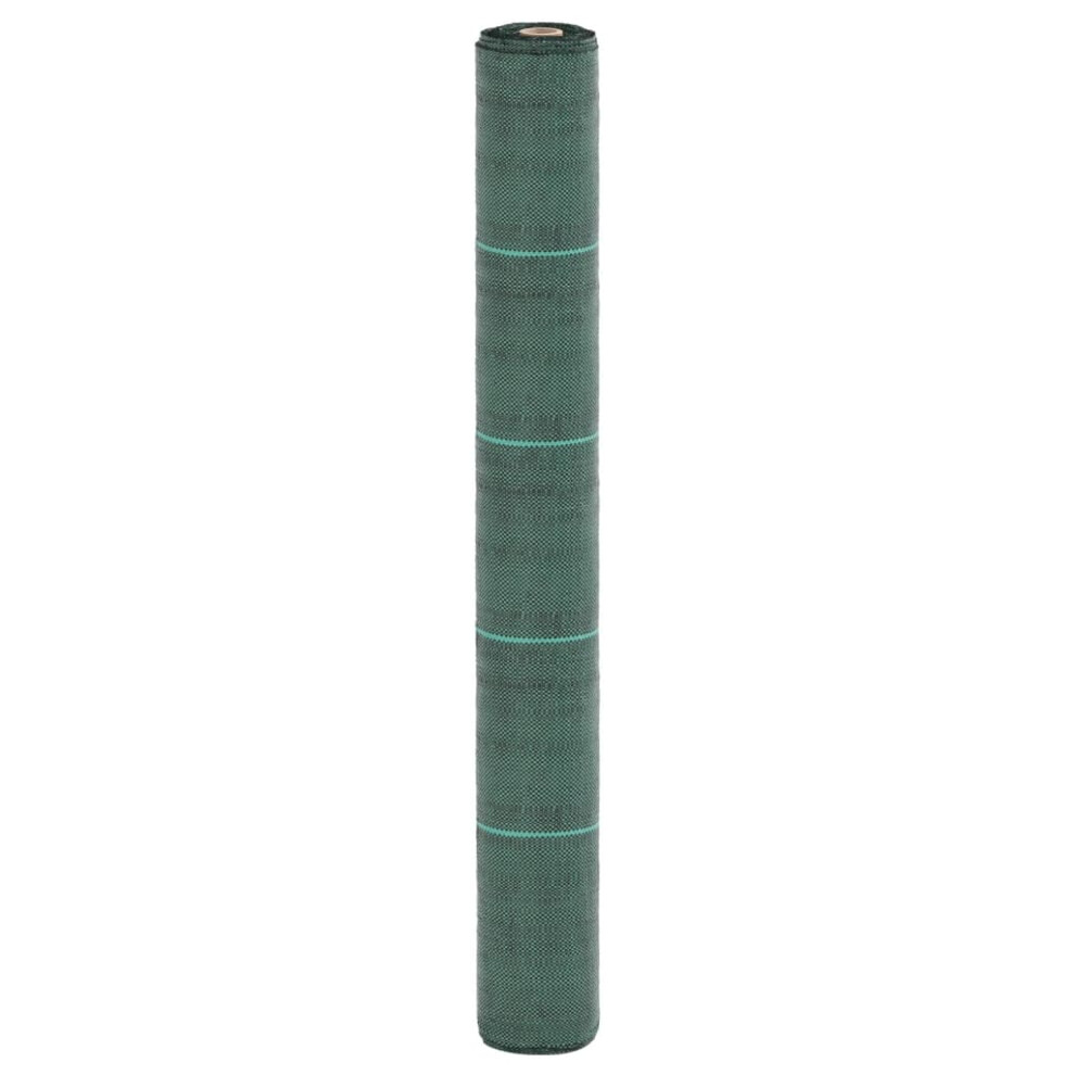 (green, 1 x 100 m) vidaXL Weed Membrane Garden Weed Barrier Fabric Weed Control Ground Cover PP