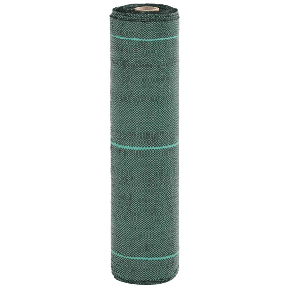 New Vidaxl (, 0.5 X 100 M) Weed Membrane Garden Weed Barrier Fabric Weed Control Ground Cover Pp Green