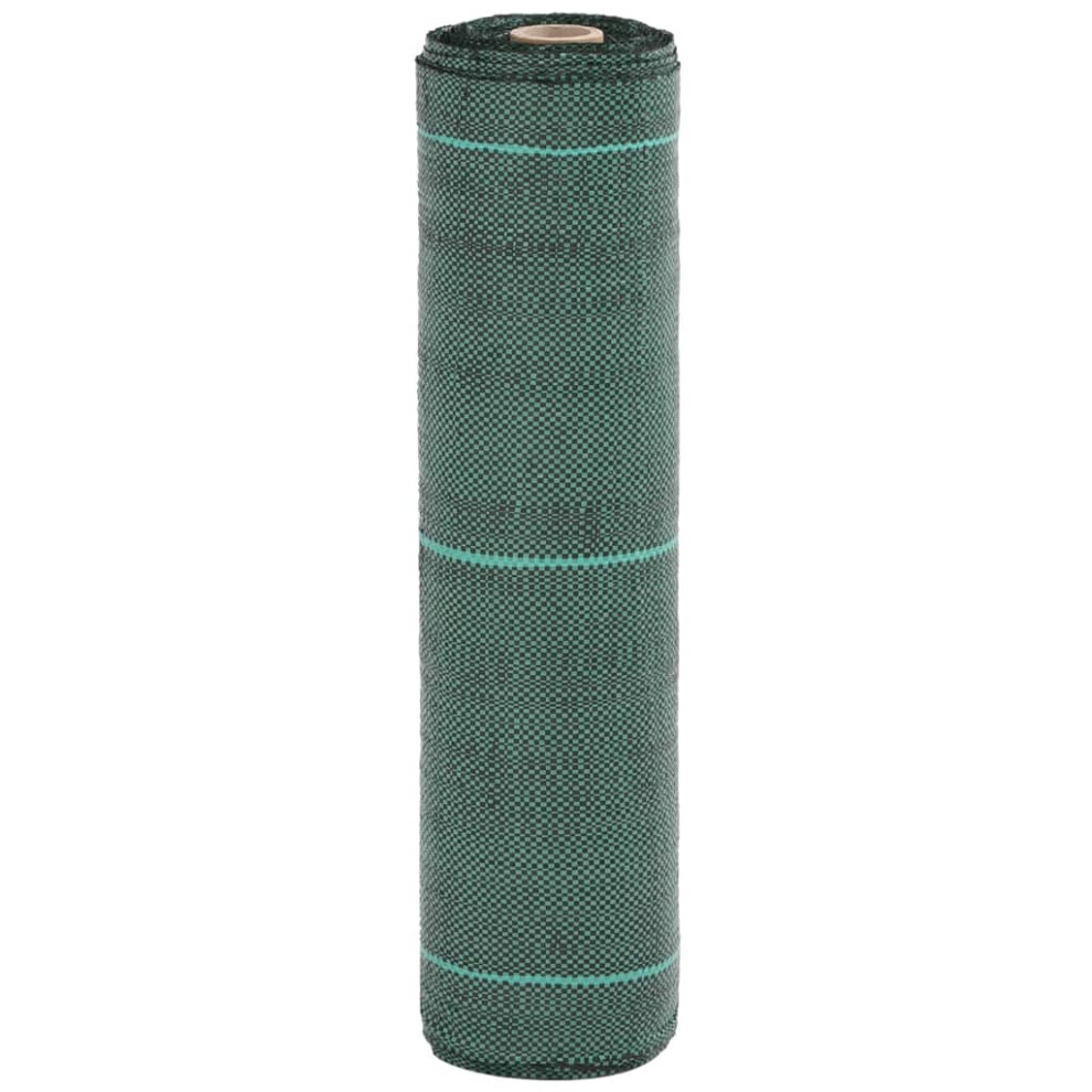 New Vidaxl (, 0.5 X 25 M) Weed Membrane Garden Weed Barrier Fabric Weed Control Ground Cover Pp Green