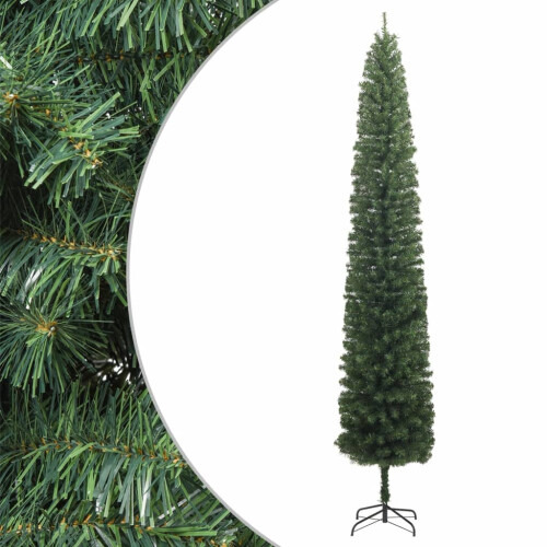 VidaXL (green, 300 cm) vidaXL Slim Artificial Christmas Tree Decoration Artificial Tree Xmas Tree