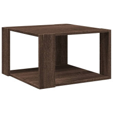(brown oak, 51.5 x 51.5 x 30 cm) vidaXL Coffee Table Hallway Side Table Desk Accent End Table Engineered Wood