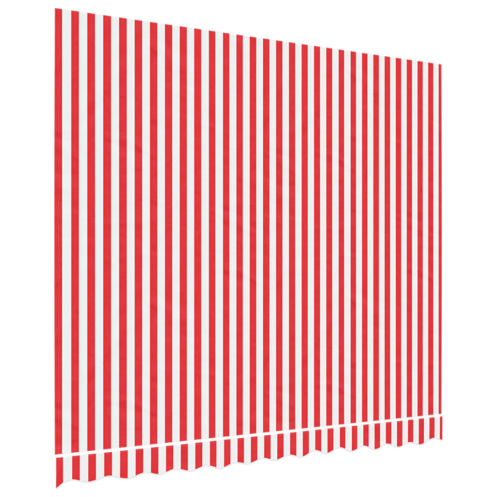 (red and white, 300 x 250 cm) vidaXL Awning Top Sunshade Canvas Sunflower Canopy Top Replacement Fabric