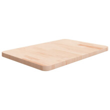 (natural, 60 x 40 x 2.5 cm) vidaXL Bathroom Countertop Treated Desktop Replacement Top Tabletop Solid Wood