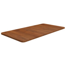 (dark brown, 80 x 40 x 1.5 cm) vidaXL Bathroom Countertop Treated Desktop Replacement Top Tabletop Solid Wood