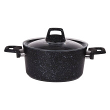 Cazuela - EXCELENTE MENAJES DEL HOGAR - 2.7 L - Aluminio - Antiadherente - Tapa incluida