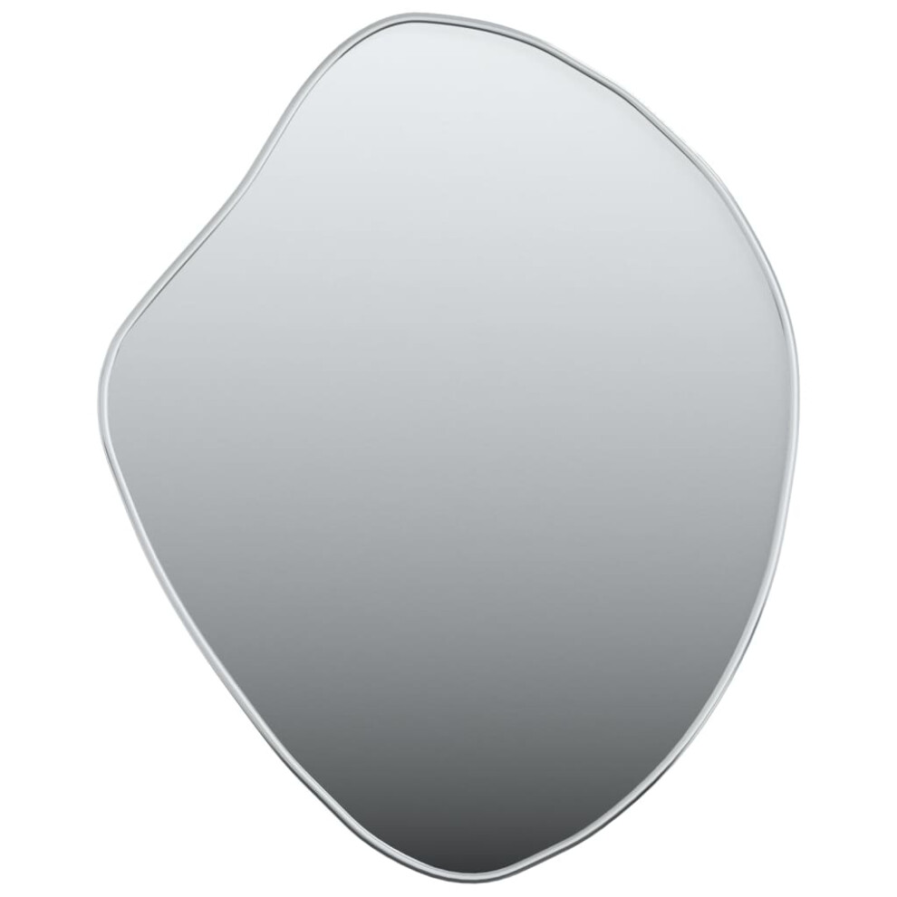 (silver, 50 X 40 cm) vidaXL Wall Mirror Bathroom Vanity Make Up Mirror Multi Colours 50x40/60x50 Cm