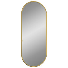 (gold, 60 x 25 cm) vidaXL Wall Mirror Oval Hall Vanity Toilet Hanging Mirror Multi Colours/Sizes