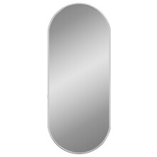 (silver, 60 x 25 cm) vidaXL Wall Mirror Oval Hall Vanity Toilet Hanging Mirror Multi Colours/Sizes